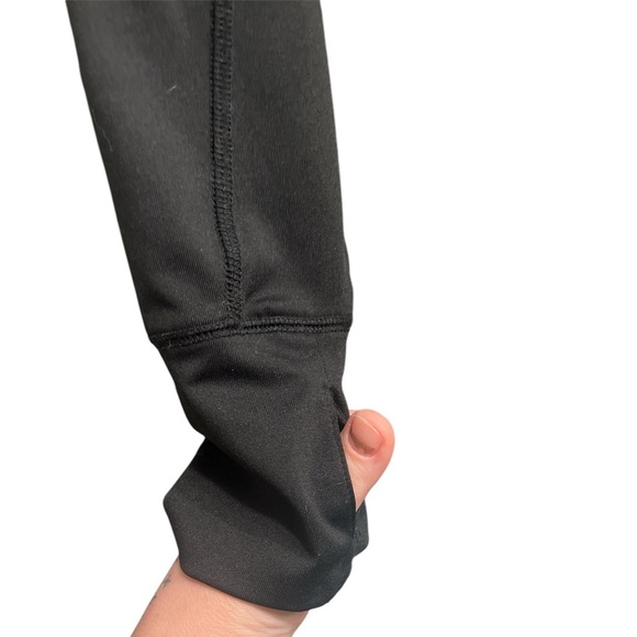 PINK size small zip up sweater, black and yellow. - Picture 3 of 7